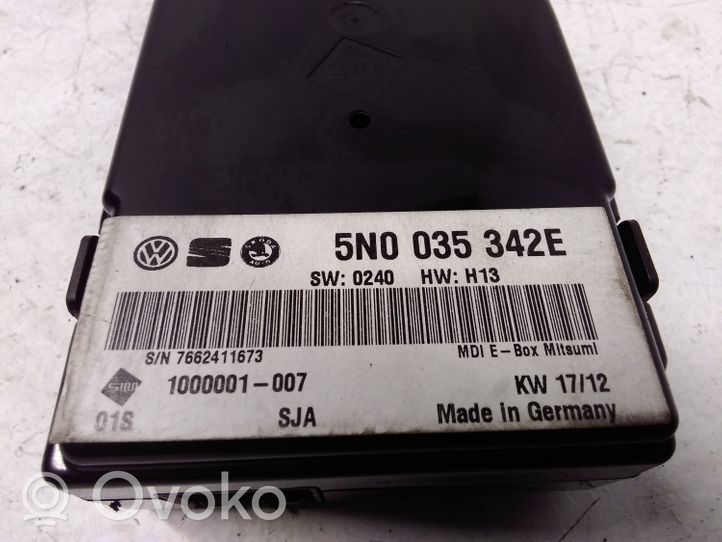 Volkswagen Sharan Muut ohjainlaitteet/moduulit 5N0035342E
