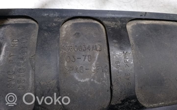 Jeep Cherokee Klamka zewnętrzna drzwi tylnych samochodów dostawczych 5360634AC