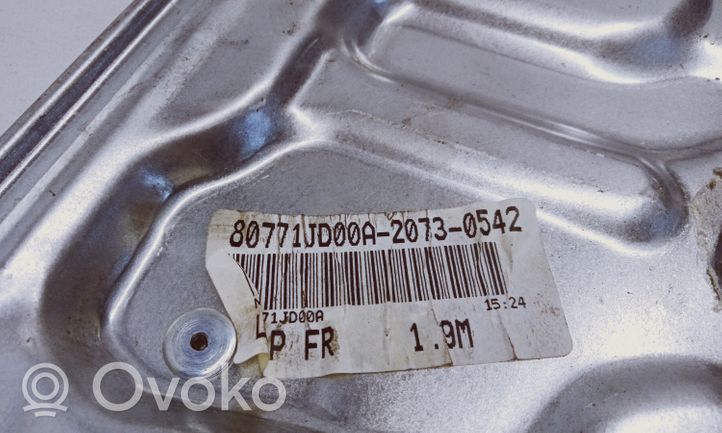 Nissan Qashqai+2 Elektryczny podnośnik szyby drzwi przednich 80771JD00A