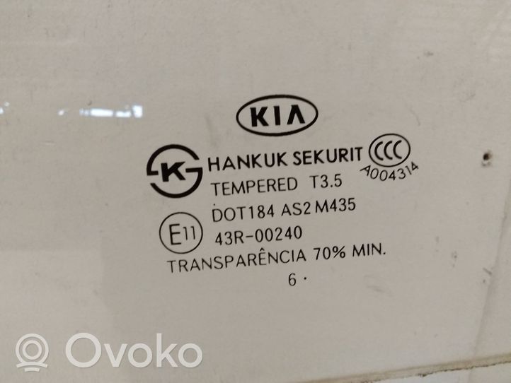 KIA Carens II Fenster Scheibe Tür hinten 