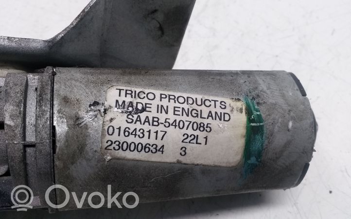 Saab 9-5 Galinio stiklo valytuvo varikliukas 01643117