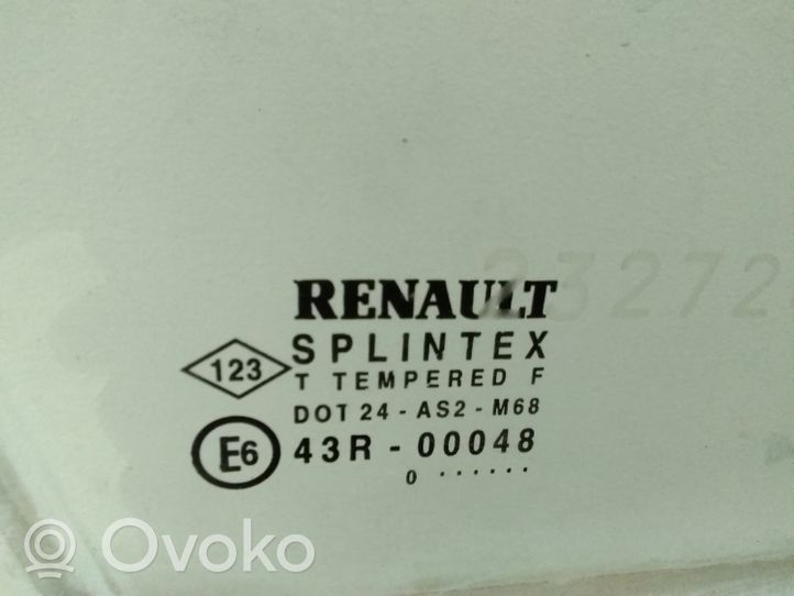 Renault Scenic RX Etuoven ikkunalasi, neliovinen malli 