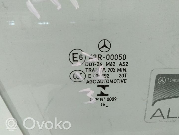 Mercedes-Benz E W213 Etuoven ikkunalasi, neliovinen malli 