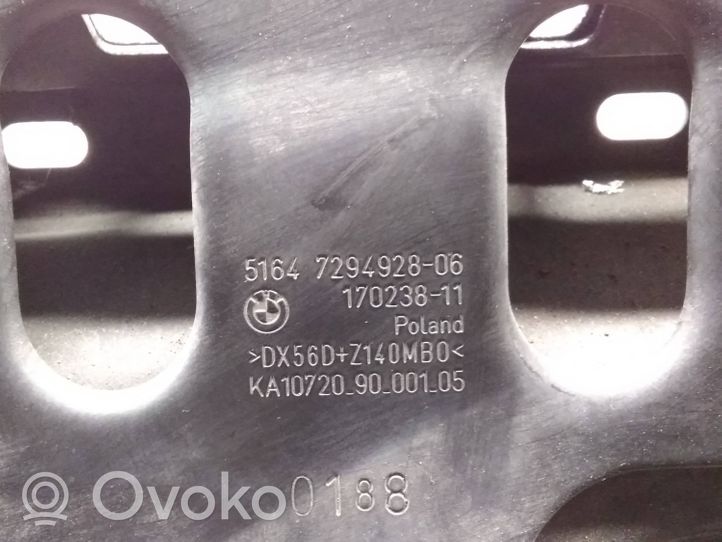 BMW 2 F22 F23 Jäähdyttimen kehyksen suojapaneeli 7294928