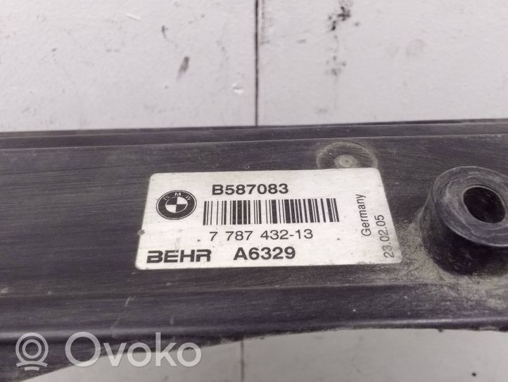 BMW 5 E60 E61 Pannello di supporto del radiatore 7787432