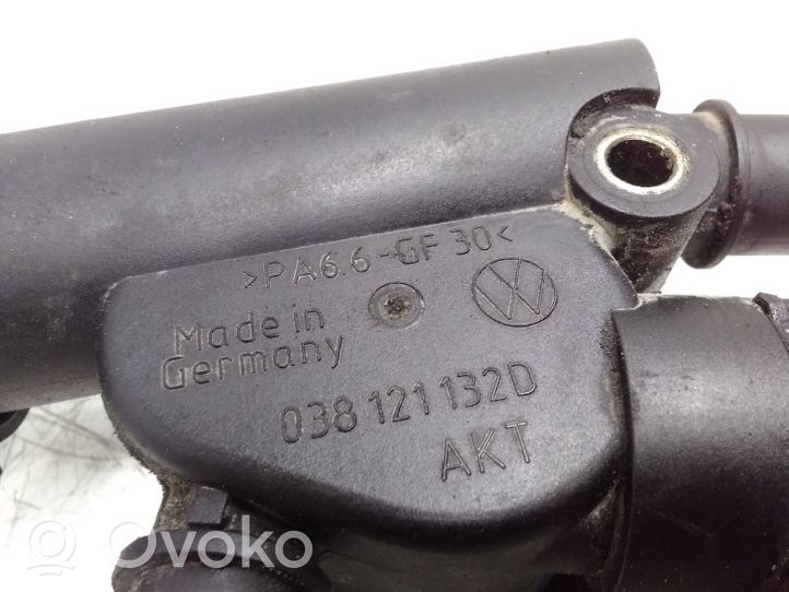 Volkswagen Sharan Thermostat/thermostat housing 038121132D