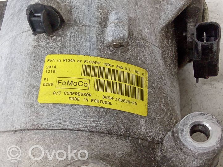 Ford Mondeo MK V Kompresor / Sprężarka klimatyzacji A/C DG9H19D629FD
