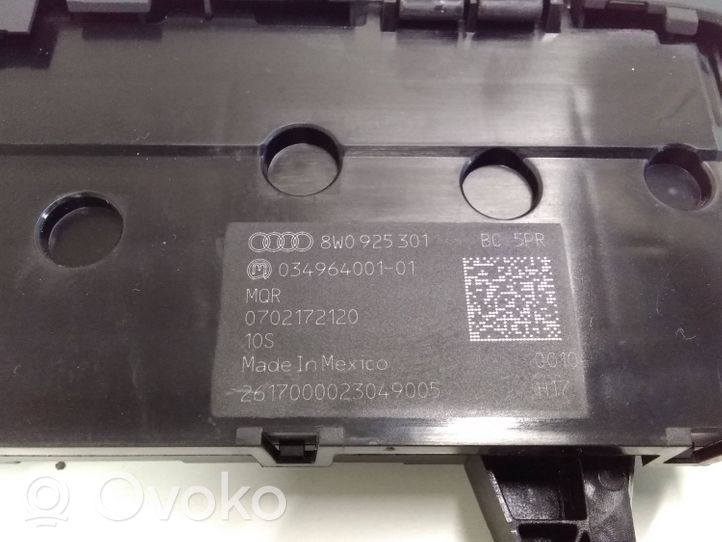 Audi A4 S4 B9 Zestaw przełączników i przycisków 8W0925301