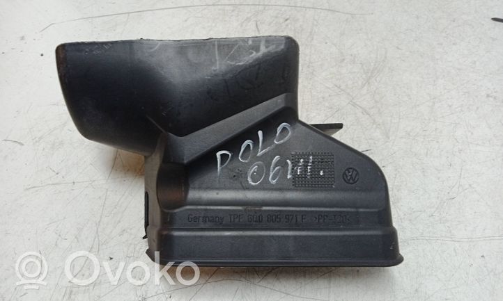 Volkswagen Polo Parte del condotto di aspirazione dell'aria 6Q0805971F