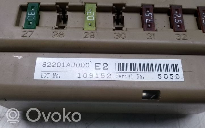 Subaru Outback Drošinātāju bloks 82201AJ000