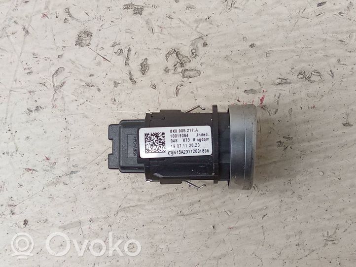 Audi A5 8T 8F Bouton poussoir de démarrage du moteur 8K0905217A