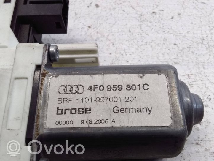 Audi A6 Allroad C6 Moteur de lève-vitre de porte arrière 4F0959801C