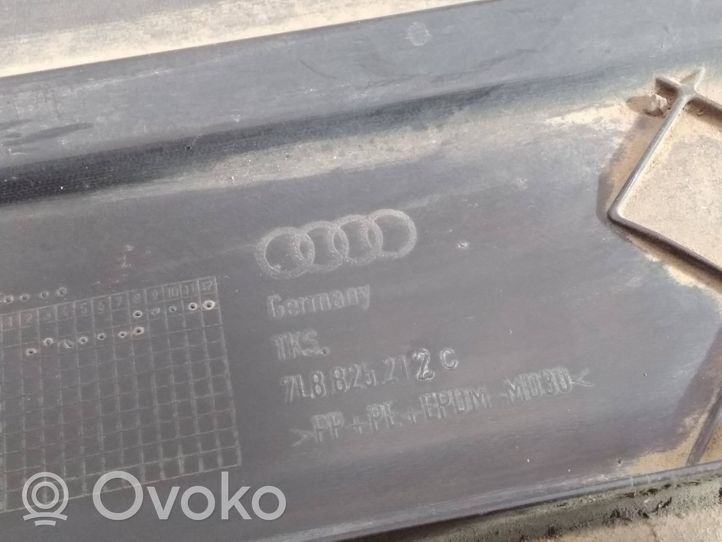 Audi Q7 4L Center/middle under tray cover 7L8825212C