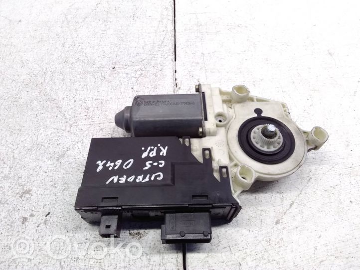 Citroen C5 Moteur de lève-vitre de porte avant 9648484780