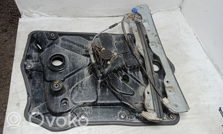 Renault Koleos I Front door window regulator with motor 80770JY