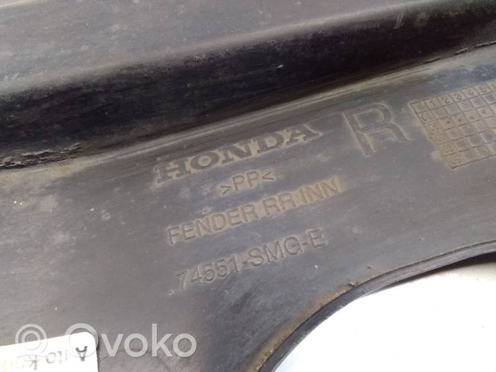 Honda Civic Takapyörän sisälokasuojat 74551SMGE