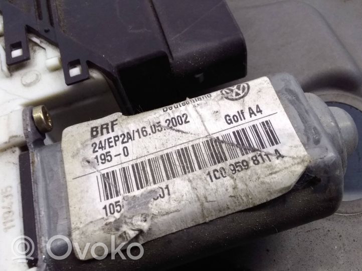 Volkswagen Bora Mécanisme lève-vitre de porte arrière avec moteur 1C0959811A