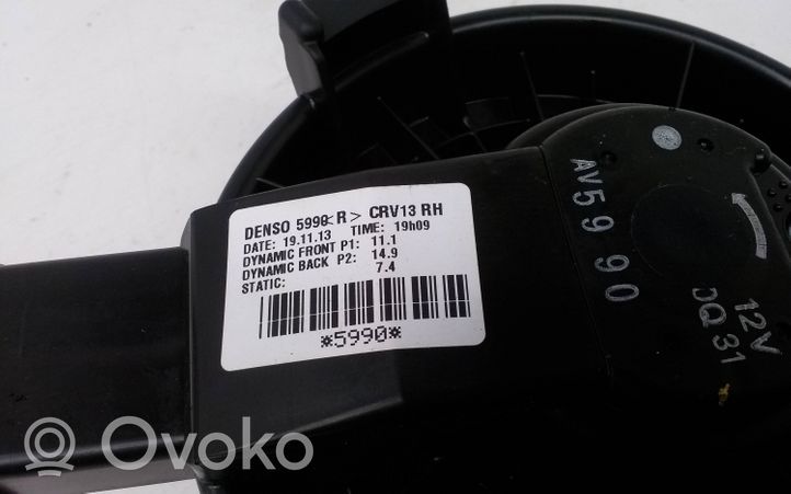 Honda CR-V Soplador/ventilador calefacción 5990R