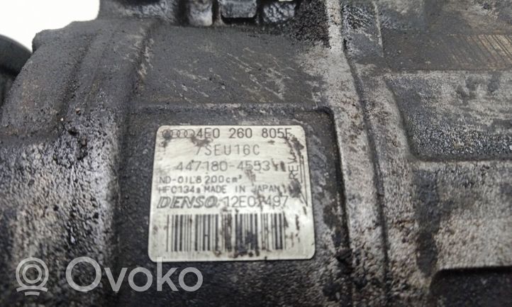 Audi A8 S8 D3 4E Ilmastointilaitteen kompressorin pumppu (A/C) 4E0260805F