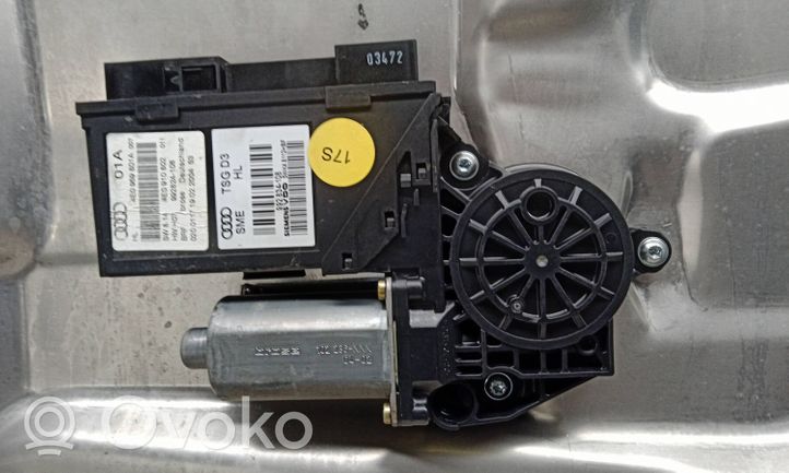 Audi A8 S8 D3 4E Mécanisme lève-vitre de porte arrière avec moteur 4E4839849