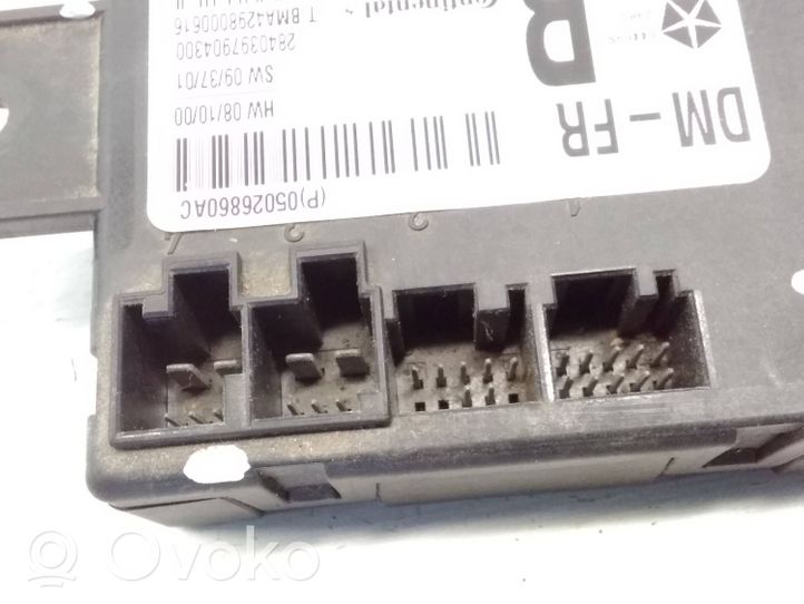 Dodge Grand Caravan Durų elektronikos valdymo blokas P05026860AC