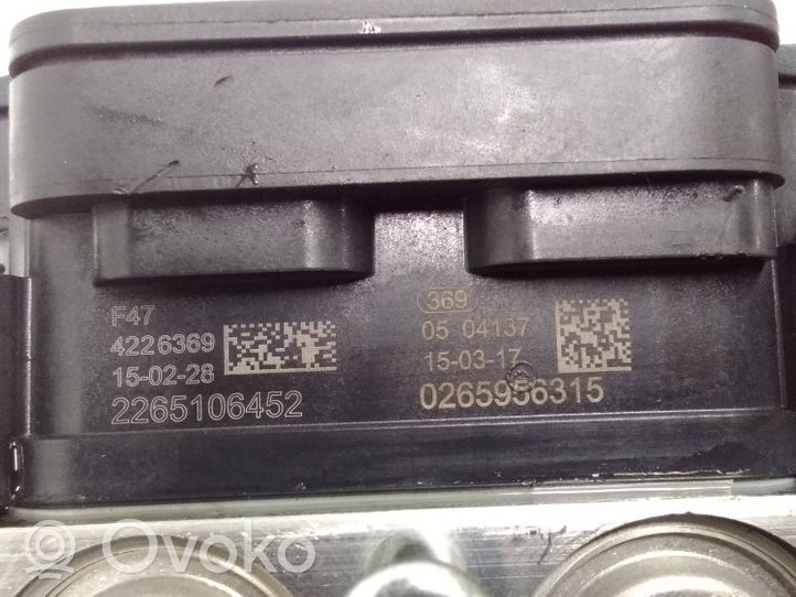 Mazda CX-3 Pompa ABS 0265956315