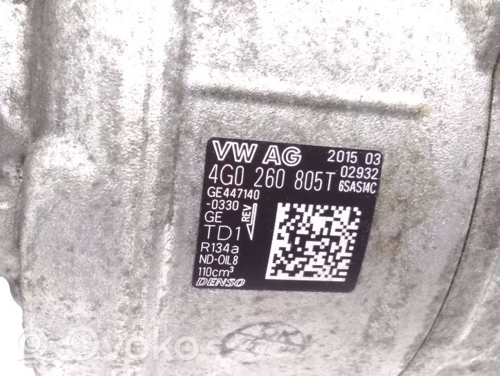 Audi A6 S6 C7 4G Kompresor / Sprężarka klimatyzacji A/C 4G0260805T