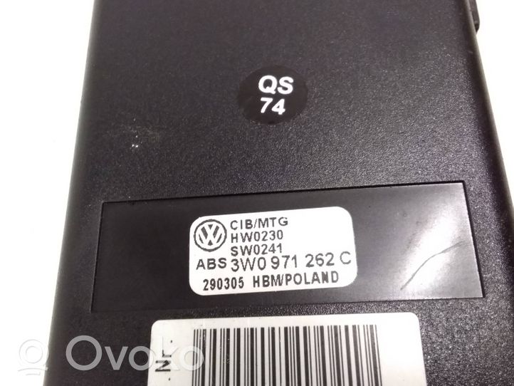 Volkswagen Phaeton Sterownik / Moduł sterujący telefonem 3W0971262C