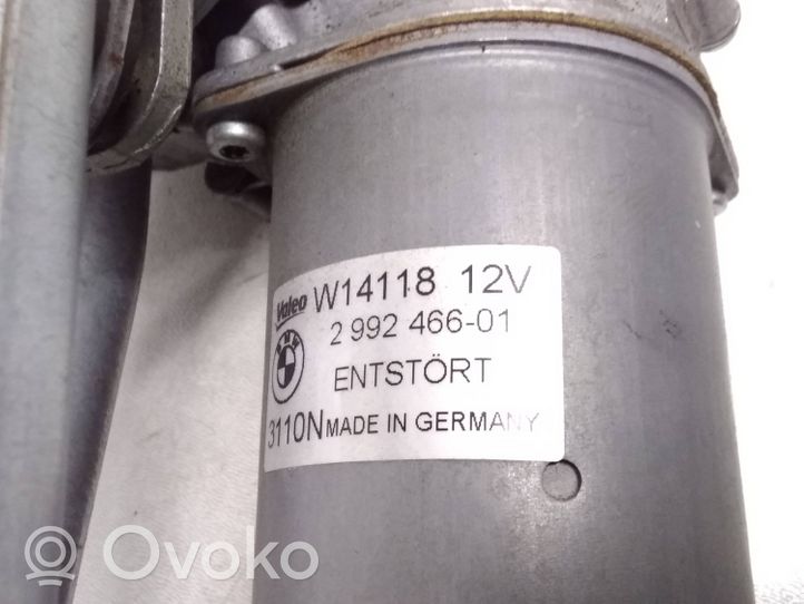 BMW X1 E84 Mechanizm i silniczek wycieraczek szyby przedniej / czołowej 2992466