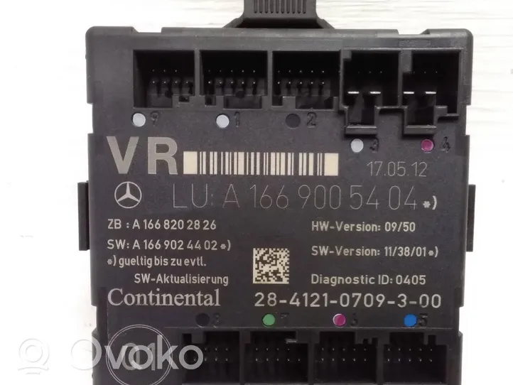 Mercedes-Benz B W246 W242 Durų elektronikos valdymo blokas A1669005404