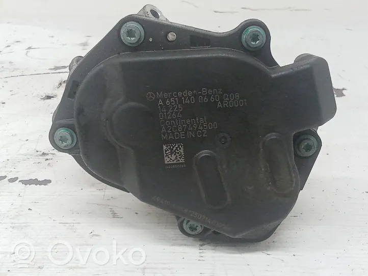 Mercedes-Benz Vito Viano W639 EGR valve A6511400660