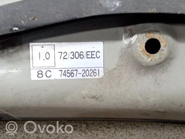 Toyota Corolla Verso E121 Vano motore/cofano 7456720261