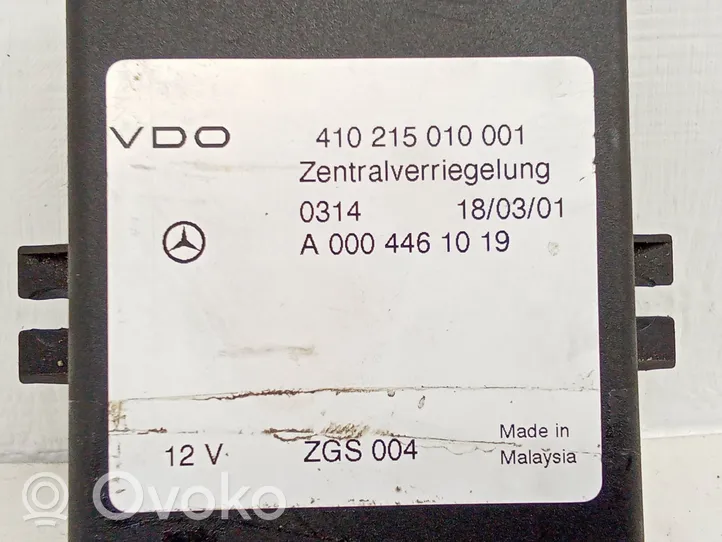Mercedes-Benz Sprinter W901 W902 W903 W904 Sterownik / Moduł centralnego zamka A0004461019