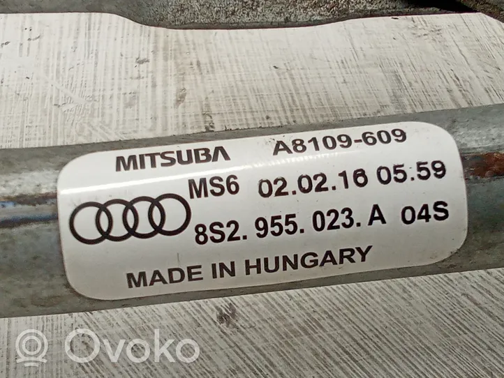 Audi TT TTS RS Mk3 8S Tiranti del tergicristallo anteriore 8S2955023A