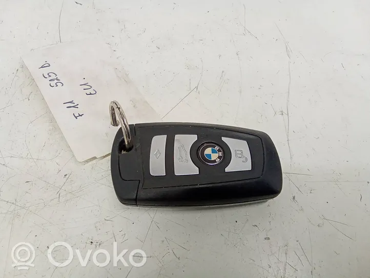 BMW 5 F10 F11 Užvedimo raktas (raktelis)/ kortelė 