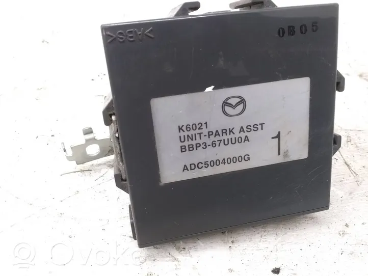 Mazda 3 II Pysäköintitutkan (PCD) ohjainlaite/moduuli BBP367UU0A