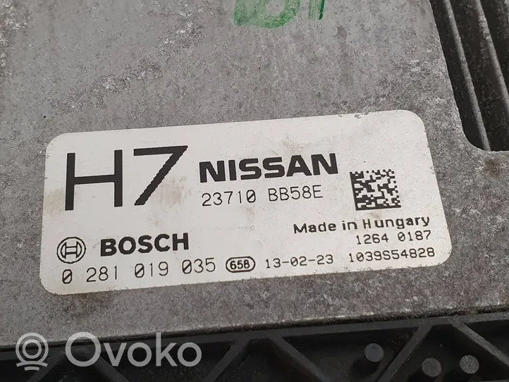 Nissan Qashqai+2 Variklio valdymo blokas 23710BB58E