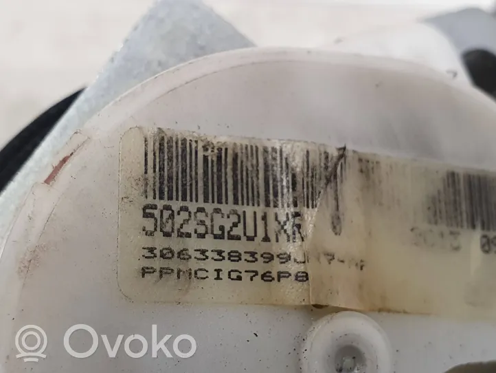 Nissan Qashqai+2 Pas bezpieczeństwa fotela tylnego środkowego 502SG2U1XR