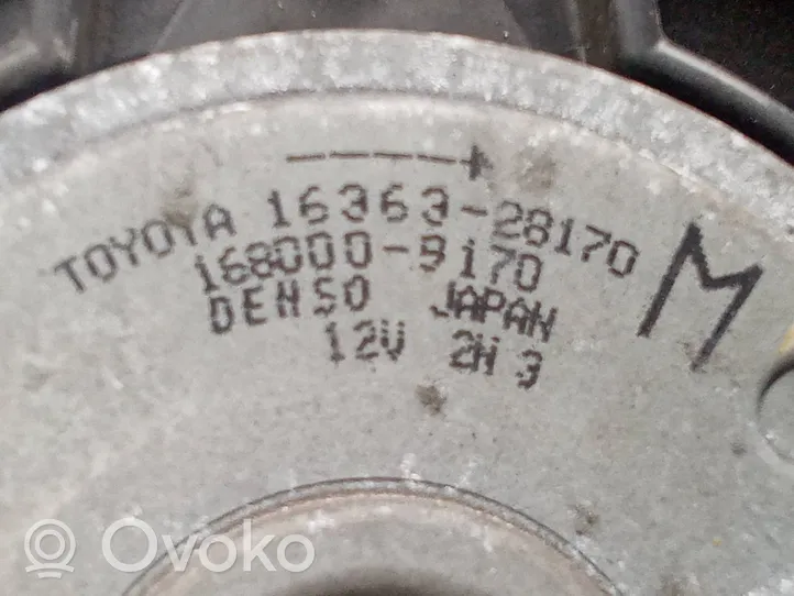 Toyota RAV 4 (XA30) Elektrisks radiatoru ventilators 1680009170