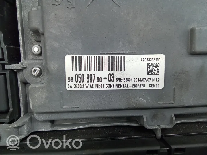 Citroen C4 Grand Picasso Monitor / wyświetlacz / ekran 9805089780