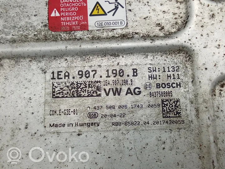 Volkswagen ID.3 Jännitteenmuunnin/vaihtosuuntaaja 1EA907190B