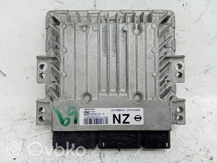 Nissan Qashqai Calculateur moteur ECU 23710BB31A