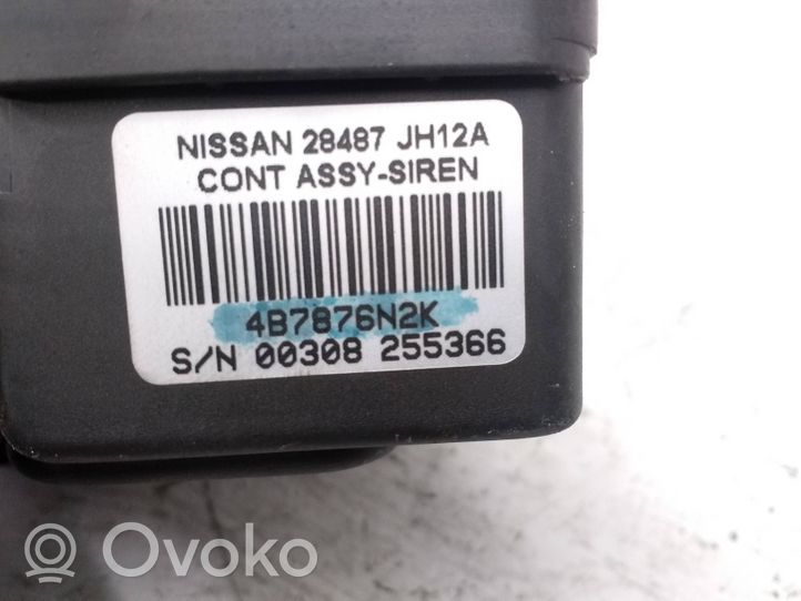 Nissan Qashqai Signalizācijas sirēna 4B7876N2K