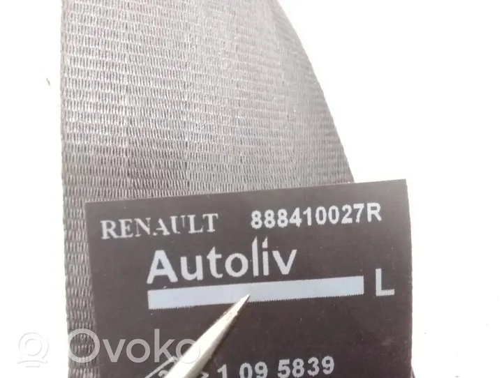 Renault Megane III Rear seatbelt 888410027R