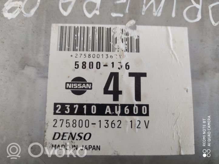 Nissan Primera Calculateur moteur ECU 23710AU600