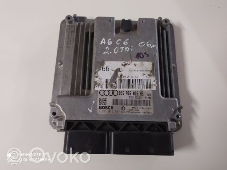 Audi A6 S6 C6 4F Calculateur moteur ECU 03G906016HS