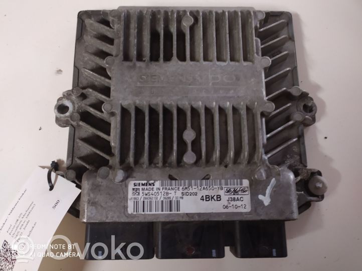 Ford Focus Calculateur moteur ECU 5WS40512BT