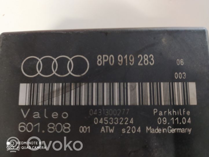 Audi A3 S3 8P Unité de commande, module PDC aide au stationnement 8P0919283