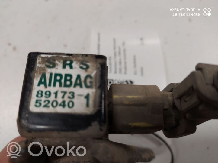 Toyota Yaris Sensore d’urto/d'impatto apertura airbag 8917352040