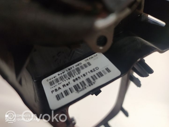 Citroen C6 Cita veida aizmugurē durvju dekoratīvās apdares detaļas 96518716ZD